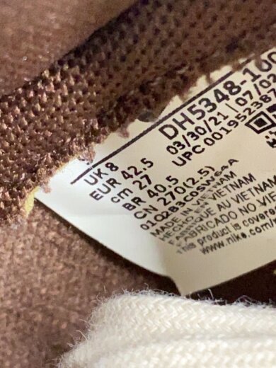 商品画像：ハイカットスニーカー/27cm/BRW/DH5348-001 5