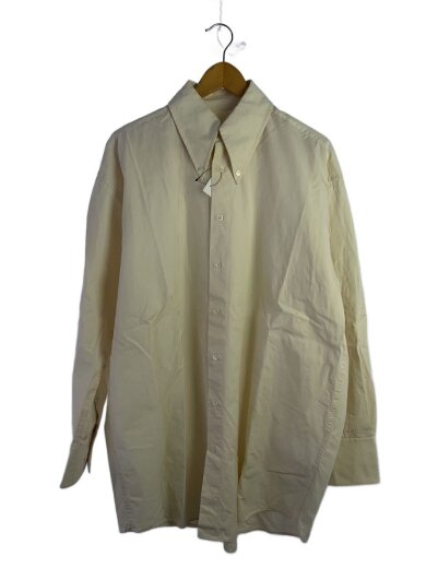 商品画像：22AW/ボタンダウンオーバーサイズ長袖シャツ/40/コットン/WHT/S62DL0070 1
