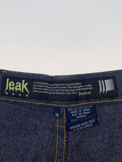 商品画像：leak wear/ボトム/36/コットン/IDG 4