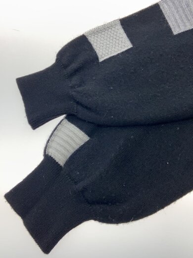 商品画像：ニット・セーター(薄手)/4/ウール/BLK 5