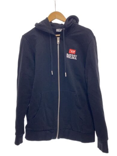 商品画像：S-GIRK-HOOD-ZIP-SMALL-NEW D LOGO/XL/コットン/BLK 1