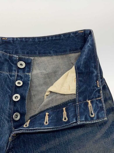 商品画像：ボトム/M/デニム/IDG/無地/51-0186/ダメージ加工 3