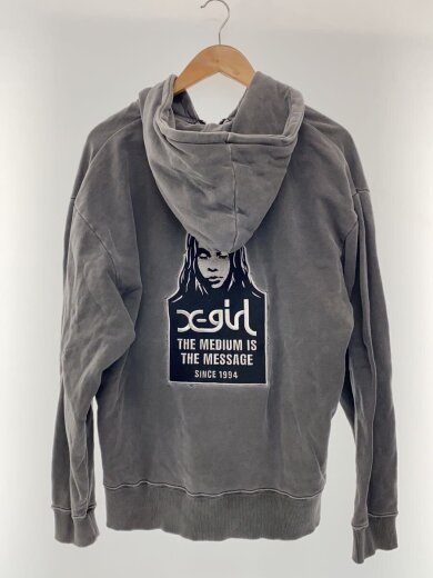 商品画像：ジップパーカー/M/コットン/GRY/105251012016 2