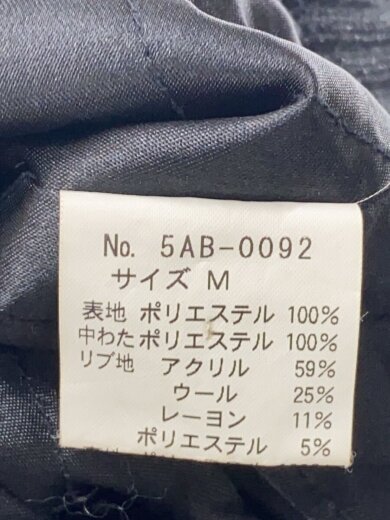 商品画像：ブルゾン/M/ナイロン/BLK/無地/5AB-0092 5