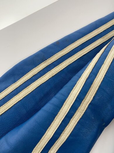 商品画像：シングルライダースジャケット/M/レザー/BLU/無地/3131010/裏地解れ 6