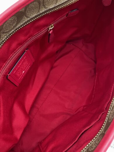 商品画像：トートバッグ/PVC/BEG/総柄/F58292 6