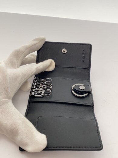 商品画像：キーケース/レザー/BLK/総柄/メンズ/CX143 4