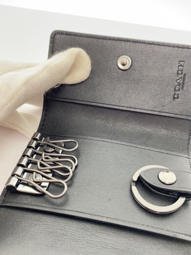 商品画像：キーケース/レザー/BLK/総柄/メンズ/CX143 5