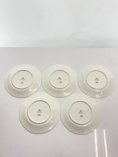 商品画像：未使用品/プレート/5点セット/ルーシーガーデン/ボーンチャイナ/箱付き 3