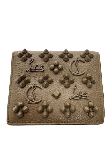 商品画像：2つ折り財布/レザー/BRW/レディース 1