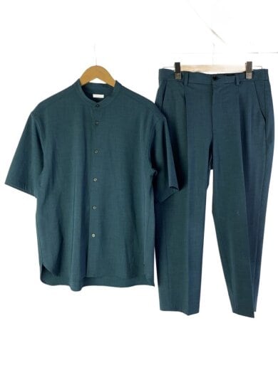 商品画像：セットアップ/M/ポリエステル/BLU/無地/1223-199-0024 1