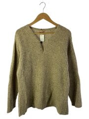 blue willis/ニット・セーター(厚手)/L/ウール/BEG/無地