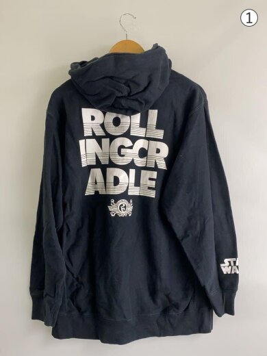 商品画像：パーカー/XL/コットン/BLK/STAR WARS/裏起毛 2