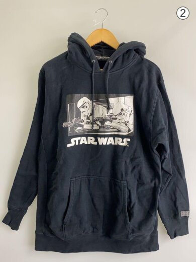 商品画像：パーカー/XL/コットン/BLK/STAR WARS/裏起毛 7