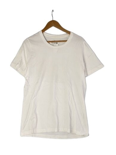 商品画像：Tシャツ/S/コットン/WHT/無地 1