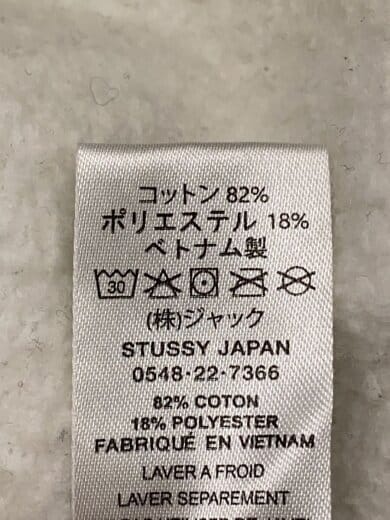 商品画像：SS BOXY CROPPED HOOD/パーカー/L/コットン/WHT/無地 4