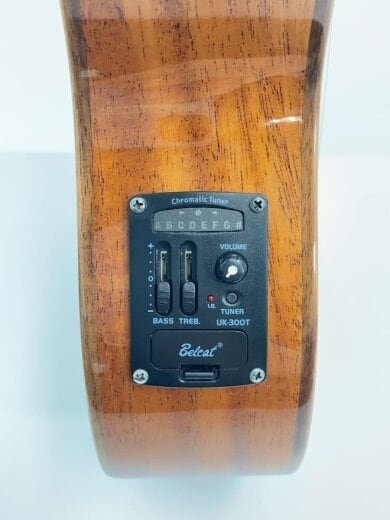商品画像：DUC-600ME 【動作確認済】コンサートウクレレ/BRW/DUC-600ME/ソフトケース付き 7