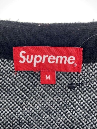 商品画像：カーディガン(厚手)/M/アクリル/BLK/21SS/Brushed Check Board 3