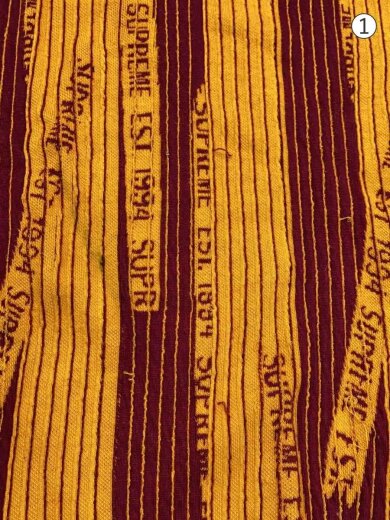 商品画像：Textured Stripe Crewneck/ニット・セーター(薄手)/L/コットン/ORN 7