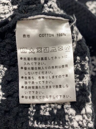 商品画像：CROCHET S/S SHIRTS/L/コットン/BLK// 4