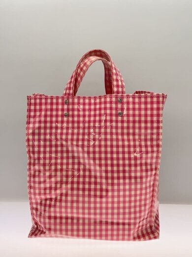 商品画像：トートバッグ/PVC/RED/チェック// 2
