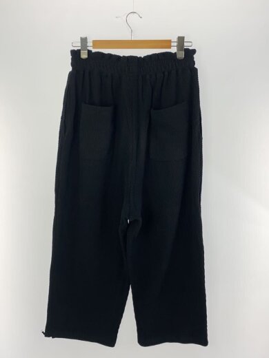 画像：refomedAZEAMI THERMAL PANTS/畦編みサーマルパンツ/4/コットン/BLK/REPT-0022