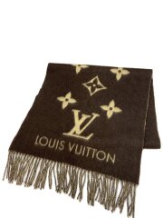 エシャルプ・レイキャビック_モノグラム_KHK/カシミア/KHK/レディース