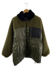 oof wear/キルティングジャケット/44/ポリエステル/GRN/OFJA9125