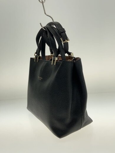 商品画像：kate spade ケイトスペードニューヨーク　ショルダーバッグ/レザー/BLK/無地 2