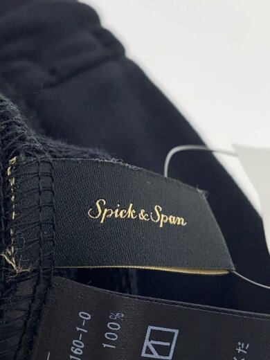 商品画像：Spick&Span　ボトム/36/コットン/BLK/無地/25-030-200-8160-1-0 4