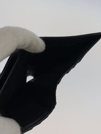 商品画像：2つ折り財布/レザー/BLK/無地/メンズ/SA1UI0023 6