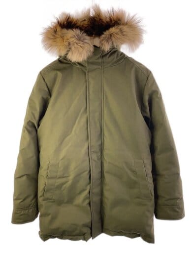 商品画像：ANNECY FUR/ダウンジャケット/XL/ポリエステル/KHK/HMM037 1