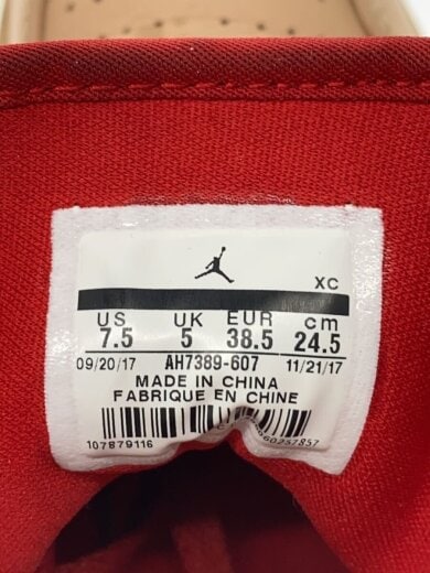 商品画像：WMNS AIR JORDAN 1 RET HI PREM/ウィメンズエアジョーダンレトロ/レッド/24.5cm 5
