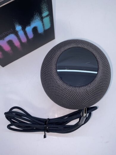 画像：AppleBluetoothスピーカー HomePod mini MY5G2J/A A2374 [スペースグレイ]5