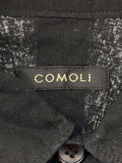 商品画像：長袖シャツ/2/コットン/BLK/無地/Y03-02030 3