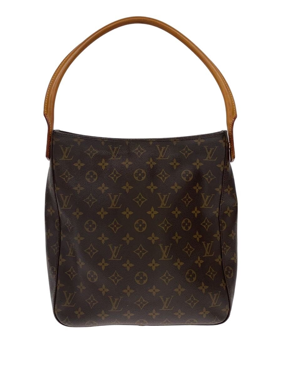 LOUIS VUITTON / ルーピングGM_モノグラム・キャンバス/PVC/BRW