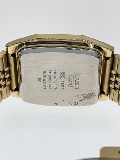 商品画像：クォーツ腕時計/デジタル/GLD/A1100 3