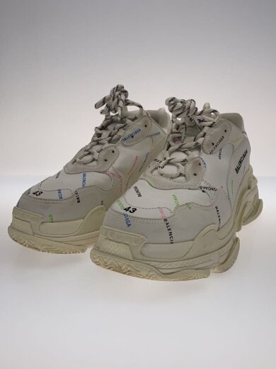 商品画像：BALENCIAGA バレンシアガ　ローカットスニーカー/43/WHT/Triple S 2