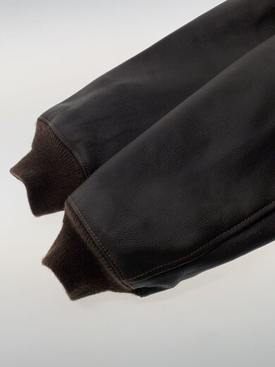 画像：HOUSTONフライトジャケット/38/山羊革/BRW/81935