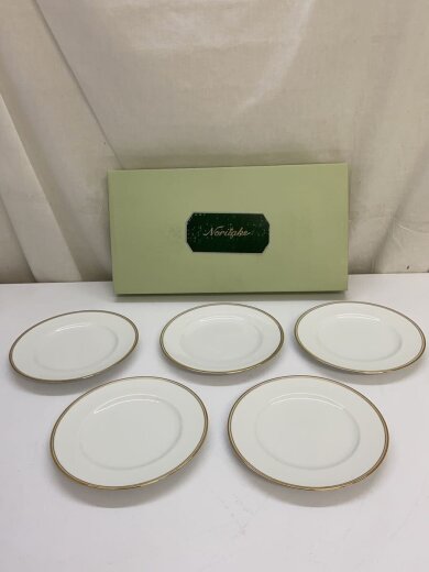 商品画像：コンテンポラリー/金彩/プレート/5点セット/WHT 1