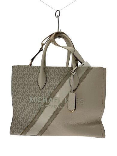 商品画像：ショルダーバッグ/レザー/BEG/総柄/35R3G7ZT8L 1