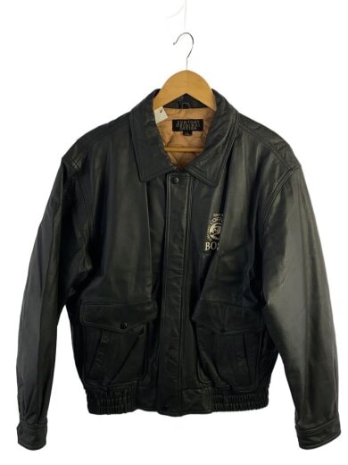 商品画像：レザージャケット・ブルゾン/--/レザー/BLK 1