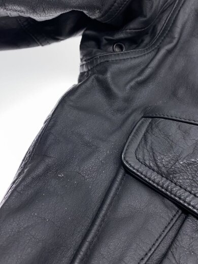 商品画像：レザージャケット・ブルゾン/--/レザー/BLK 6