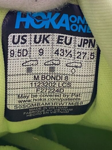 商品画像：HOKA(HOKA ONE ONE) ローカットスニーカー/27.5cm/GRN/1123202LCS 5