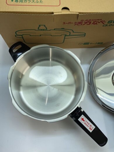 画像：ｱｻﾋ軽金属工業圧力鍋/容量:3L/SLV4
