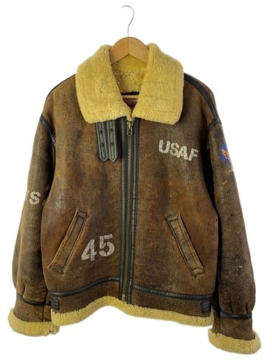 画像：その他ブランドSKELLY/B-3/フライトジャケット/L/BRW1