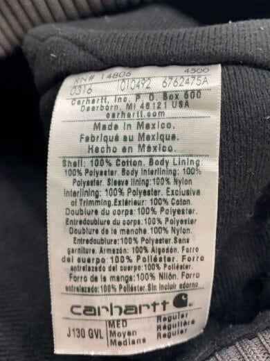 商品画像：アクティブジャケット/メキシコ製/M/コットン/GRY/J130-GVL// 4