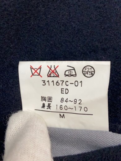 商品画像：コート/M/ウール/BLK/カシミア混 5