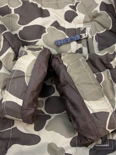 商品画像：ダウンジャケット/XL/ポリエステル/BEG/カモフラ/207PM5175 9