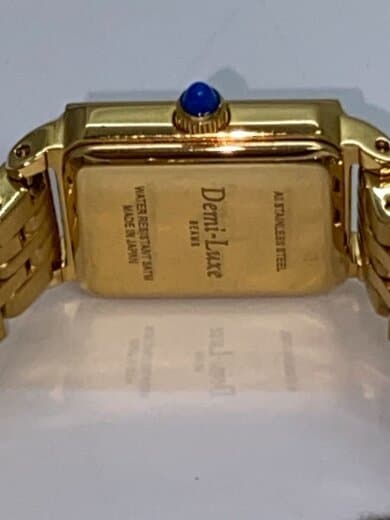 商品画像：クォーツ腕時計/アナログ/ステンレス/WHT/GLD// 3